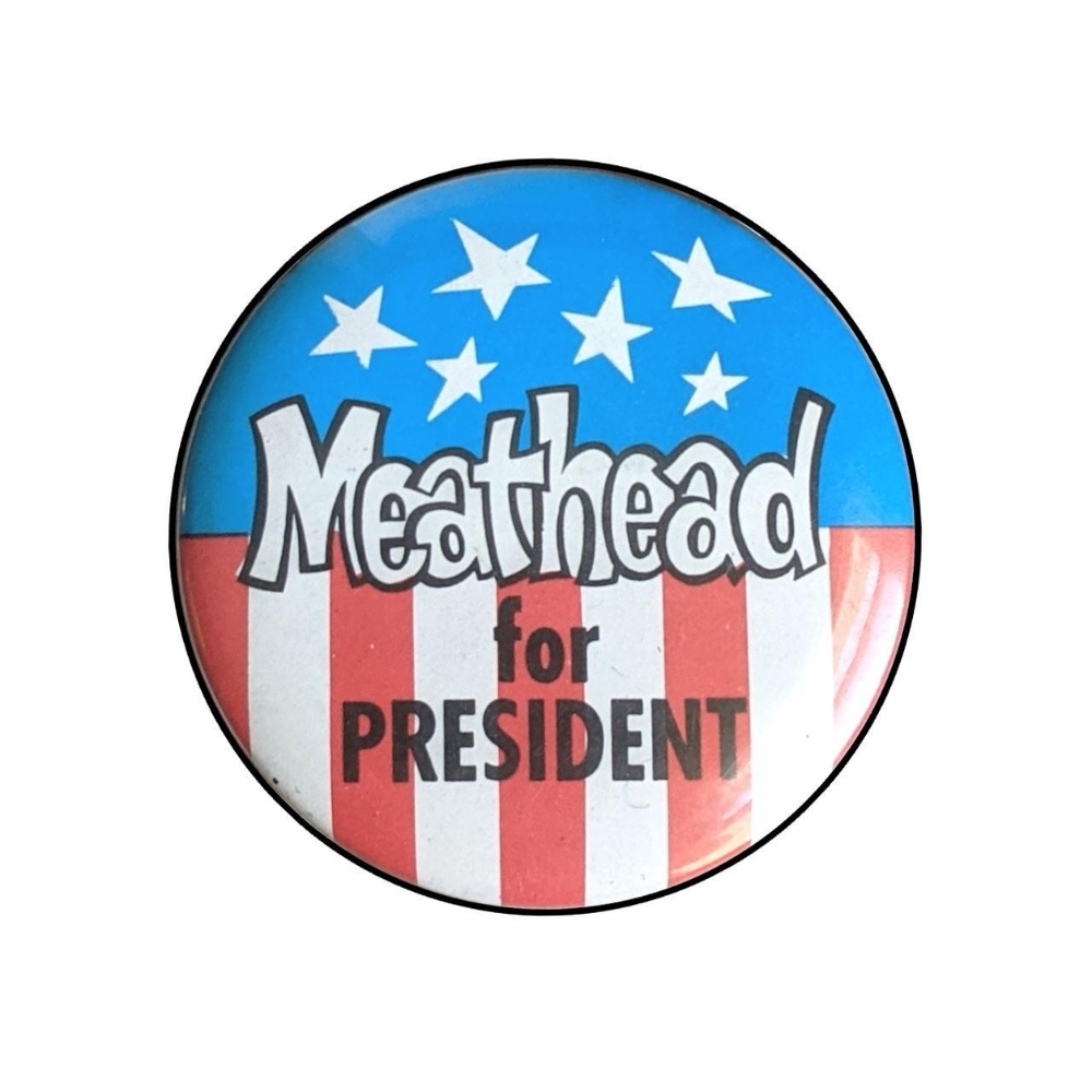 Funny Presidential Election Button | Vintage 70s | Novelty Humor Gift